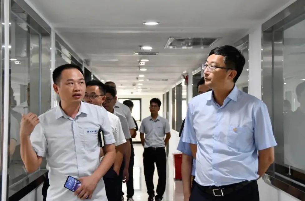 【会员动态】中国中检广东公司党委书记、总经理苏立明一行赴虎门运营中心调研指导工作